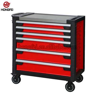 33 inch rolling toolbox with 6 drawers for storing tools