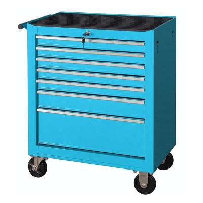 24 inch 7 drawers color customizable tool trolley