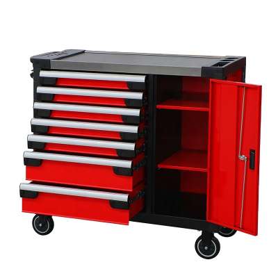 42inch large capacity 7 drawers Tool Cabinet with door lockable