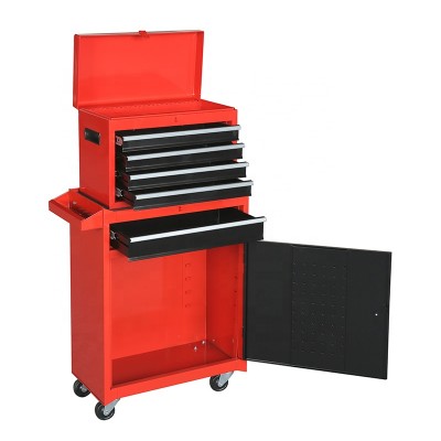 Toolbox tool cabinet combination high quality lockable tool trolley