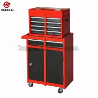 5 drawer tool cabinet trolley chest combo lockable