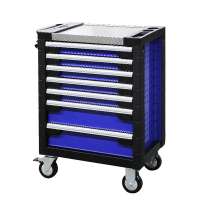 Workshop equipment beautiful and professional 7 drawers movable tool cabinet color customizable