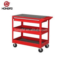 Mechanics 4''x1 Pvc Wheels Rolling Tool Cart Trolley