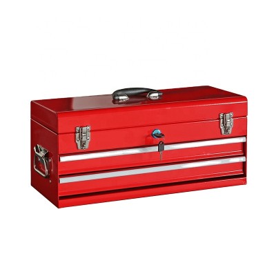 Workshop tool equipment 2 drawer portable tool box