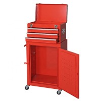 18 workshop top tool chest tool trolley cabinet combo with door