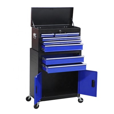 24 tool chest series 6 drawers tool cart on wheels with door cost-effective